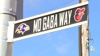 Mo Gaba Way unveiled near Ravens stadium