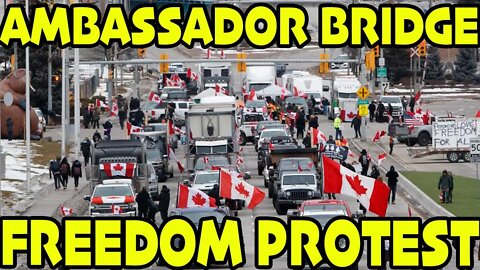 AMBASSADOR BRIDGE - CANADIANS FIGHTING FOR FREEDOM