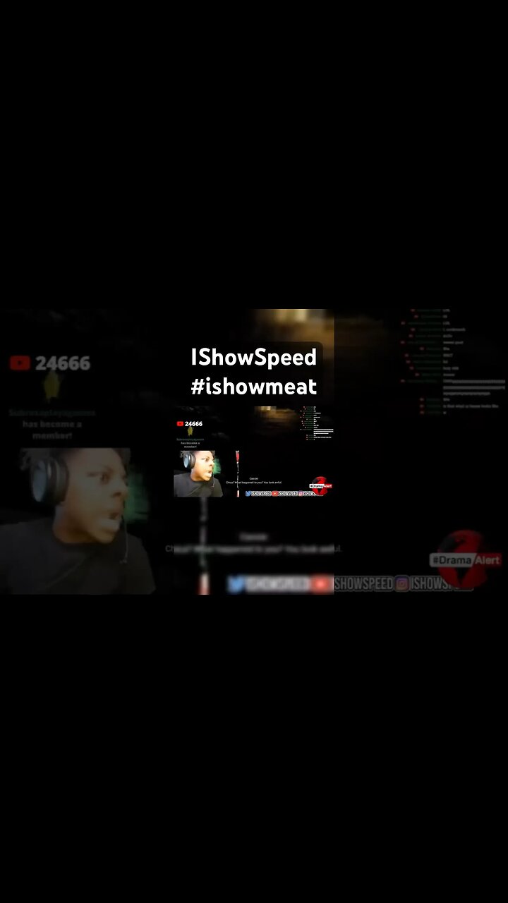 IShowSpeed shows his MEAT on YouTube live stream ishowmeat