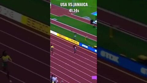 USA WOMEN VS JAMAICA WOMEN world Championships! #shorts