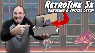 RetroTink 5x Unboxing & Initial Setup - Make Video Games Look BETTER!