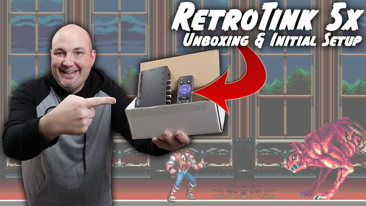 RetroTink 5x Unboxing & Initial Setup Make Video Games Look BETTER!