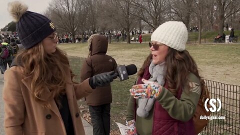 Air Force Veterans Explains Why She's Marching Against Vaccine Mandates