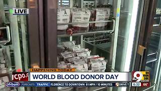 Today is World Blood Donor Day