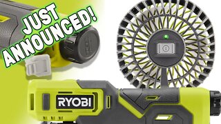 3 new Ryobi Tools that many of you will want (Just Announced Today)