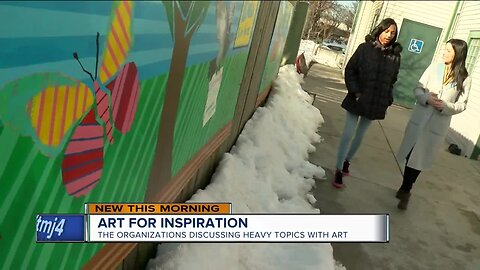 Organizations help teens tackle tough topics through art