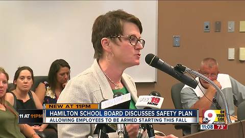 No parents supported arming teachers at Hamilton school board meeting