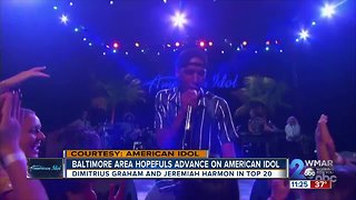 Baltimore Area American Idol Hopefuls Advance to Top 20