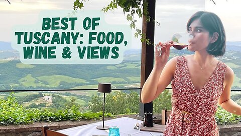 Tuscany Italy: Hidden Gems, Best Views & Food // Radicondoli Village