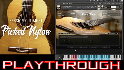 SESSION GUITARIST PICKED NYLON | PLAYTHROUGH by NATIVE INSTRUMENTS