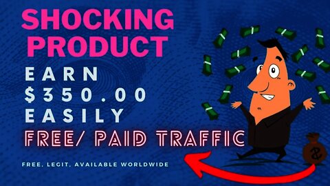 A SHOCKING Product That Can EARN YOU $350 Easily, Affiliate Marketing, Work On Internet
