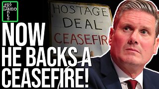 Starmer is now shamelessly denying his ceasefire position.