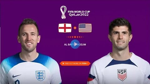 England vs United States | FIFA World Cup Qatar 2022 | Live