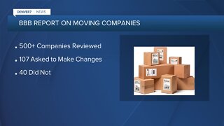 BBB reviews moving companies' advertising