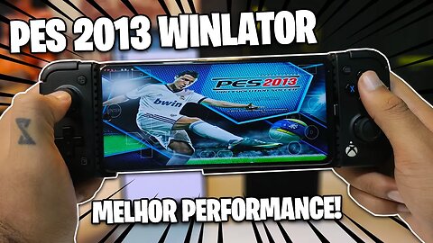 WINLATOR RODANDO PES 2013 NO ULTRA! FINALMENTE MAIS DESEMPENHO! | EMULADOR DE PC WINLATOR