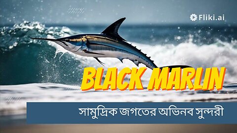 Black Marlin | সামুদ্রিক জগতের অভিনব সুন্দরী