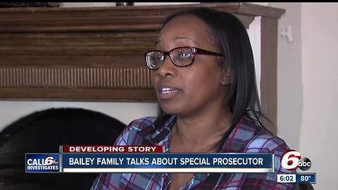 Bailey family talks about special prosecutor request in Aaron Bailey shooting death
