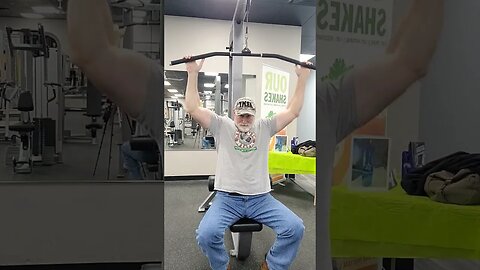 Back Pull downs, Crazy 🤪 old man