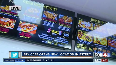 #GetFried Fry Cafe opens new location near founder's alma mater, FGCU - 7:30am live report