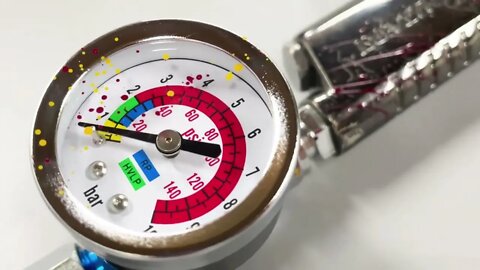 Is the air regulator gauge can resistant to shop liquids and chemicals?