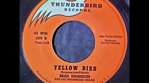 Brad Swanson and His Whispering Organ – Yellow Bird