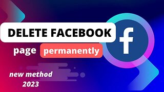 how to delete Facebook page permanently delete Facebook page in 2023