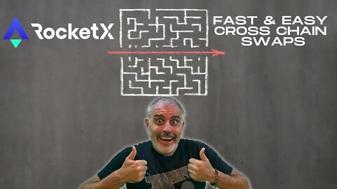 RocketX - The east way to do a cross chain swap and by any Crypto