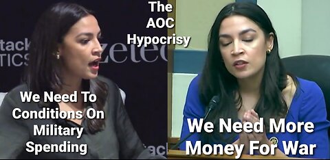 AOC Hypocrisy On War & Pushes For More Funds For Ukraine