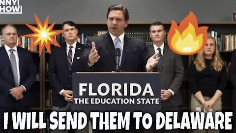 🔥 “I will send them to Delaware” - Gov Ron DeSantis ROASTS BIDEN for his Immigration Policty