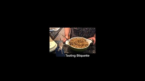 Tasting Etiquette