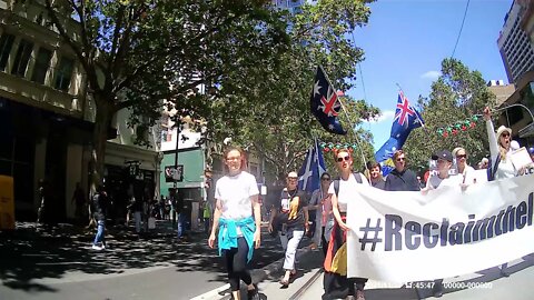 Love Peace Pro Choice - Freedom Rally Melbourne Australia 27 Nov 21