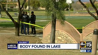 Body found in Gilbert lake