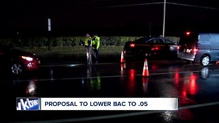 Proposal to lower BAC to .05