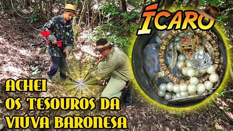 ACHAMOS os TESOUROS da VIÚVA BARONESA do NEGRO ALFORRIADO na FLORESTA