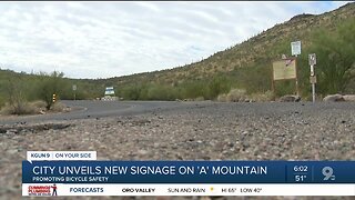 New signs to promote bicycle safety at Sentinel Peak Park