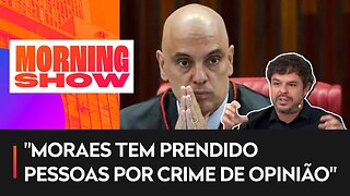 Moraes pede responsabilidade por liberdade de expressão