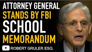 Garland Stands by School Memo Authorizing FBI Intervention Against Parents