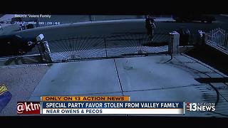 Family says rental bounce house stolen from yard