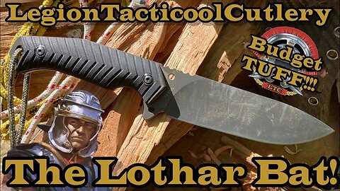Lothar Bat drop point Knife in D2 Steel! Hard Core!!!!