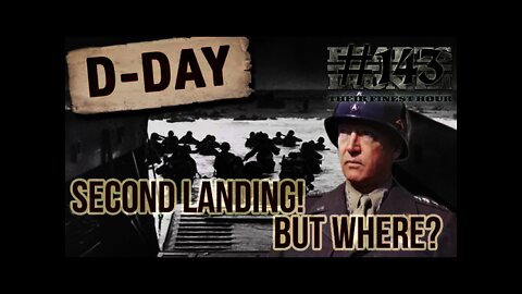 Hearts of Iron 3: Black ICE 8.6 - 143 (Germany) Second D-Day Landing!