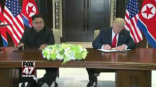 Trump, Kim meet for historic summit in Singapore