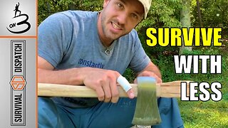 Broken Survival Tool? Axe Repair Using Only The Axe!