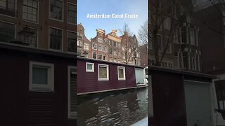 CANAL CRUISE IN AMSTERDAM #rivercruise #emeraldcruises #amsterdam