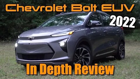 2022 Chevrolet Bolt EUV: Start Up, Test Drive & In Depth Review