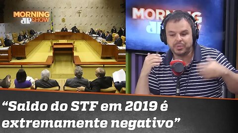 “O saldo do STF em 2019 é extremamente negativo”, diz Adrilles Jorge