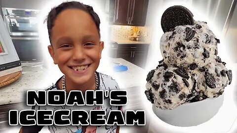 Homemade Healthy Protein Ice Cream - Oreo, Cookies & Cream - So Easy Noah (an 8 yr old) can make it!