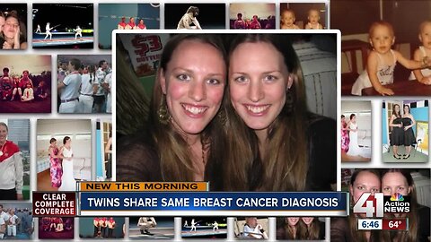 Lenexa woman, twin sister in California share cancer diagnosis, desire to save lives