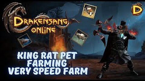 Drakensang Online, King Rat Pet Farming, Very Speed Farm, Drakensang, Dso, mmorpg, mmo