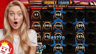 😱 PLAYER LANDS DREAM WIN ON MONEY TRAIN 3!