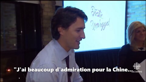 Justin Trudeau et son amour pour la dictature chinoise (2013)